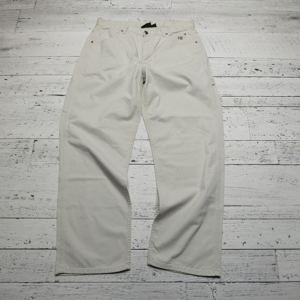Harley-Davidson Pants Mens 38 Carpenter Relaxed Fit Made USA Workwear Jeans